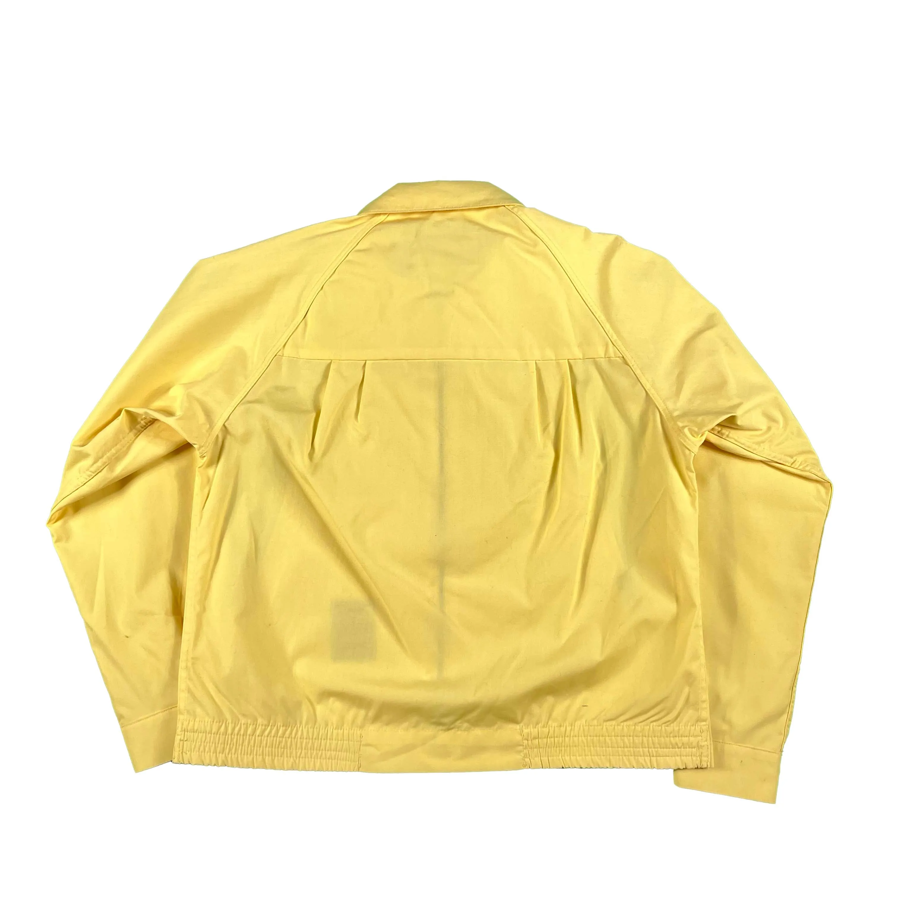 70s Yellow 'Owl' London Fog Harrington Jacket- L