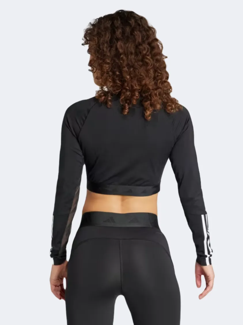 Adidas Hyperglam  Women Training Long Sleeve Black/White