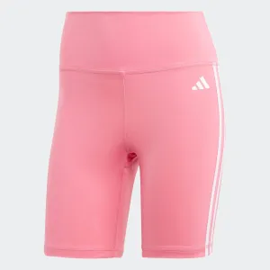 Adidas Training Essentials 3-Stripes High-Waisted Short Leggings