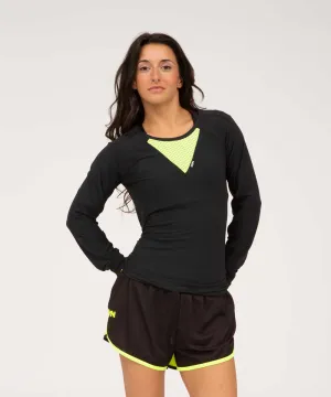 ADRIA Long-Sleeve Fitness Top