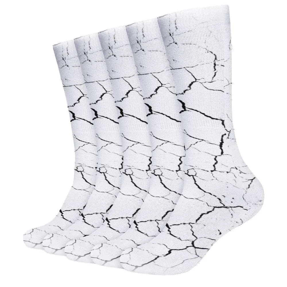 All Cracked Up Breathable Stocking Socks (Pack of 5)