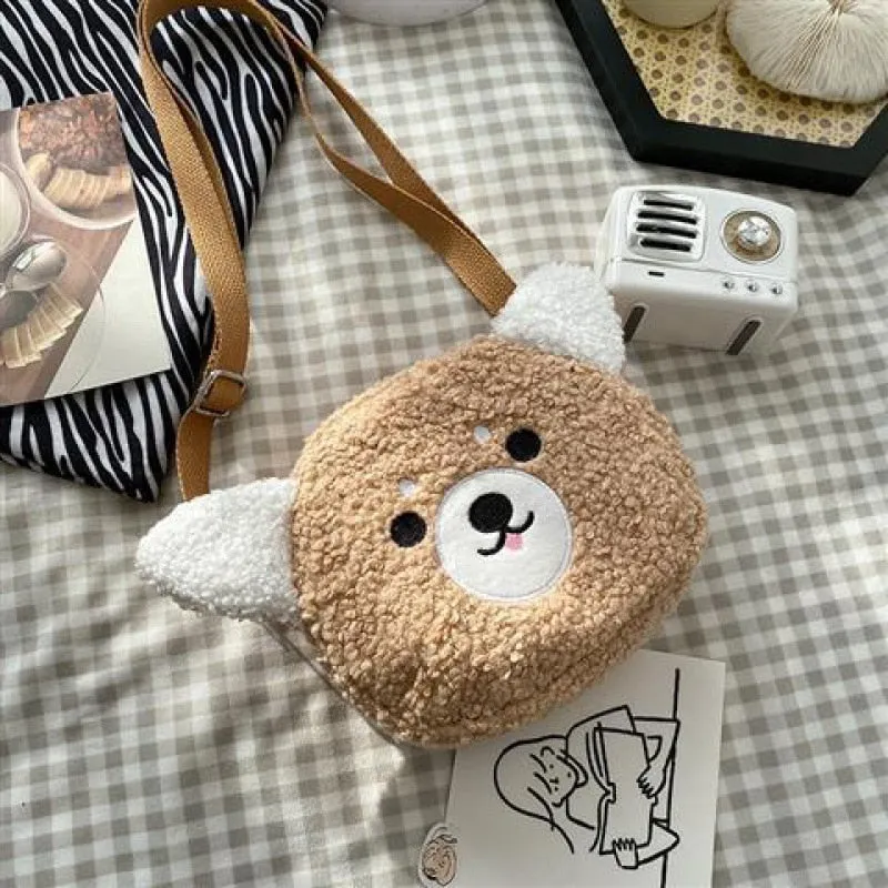 Animal Plush Shoulder Bag