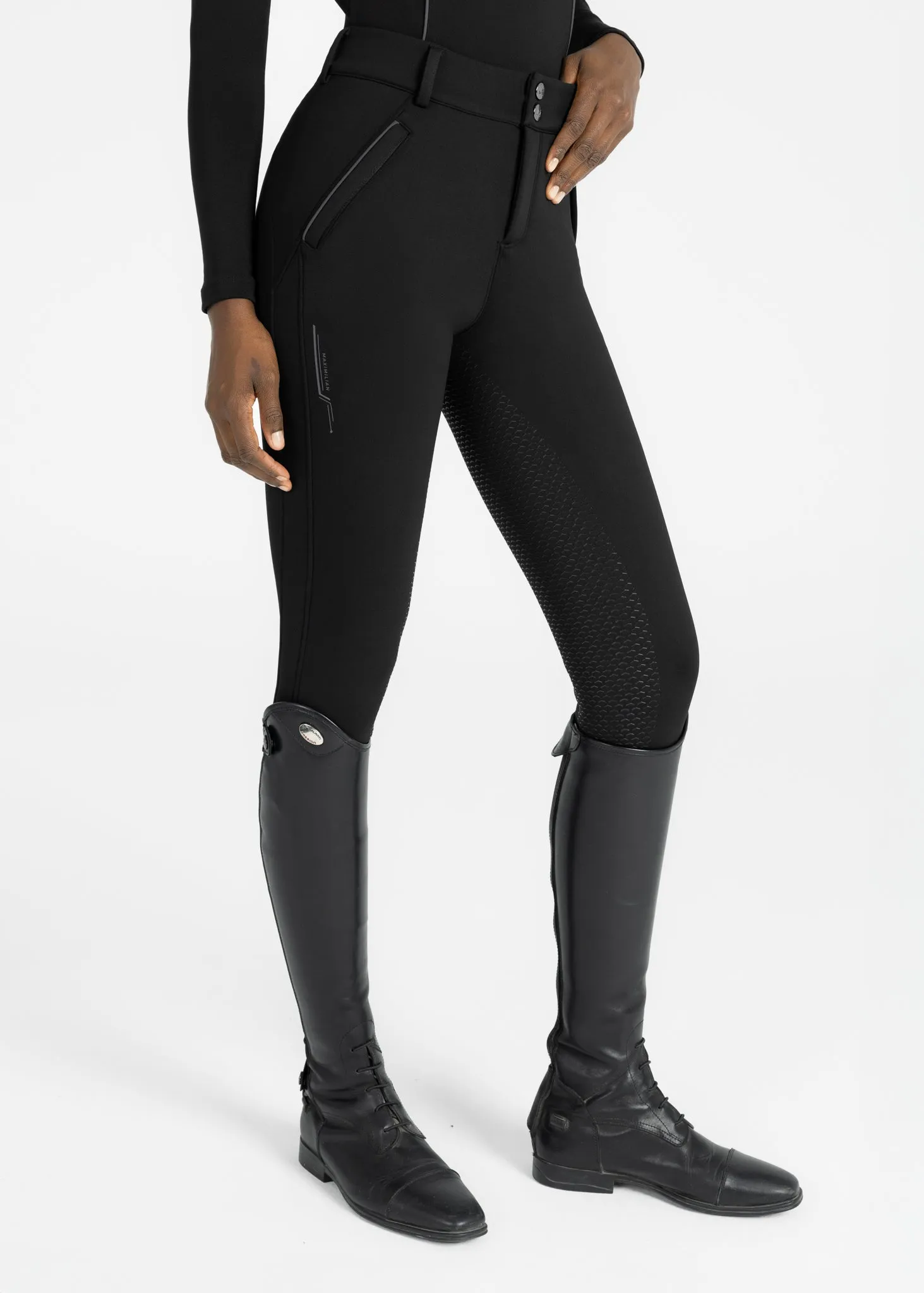 Arctic Fleeced Breeches (Black)