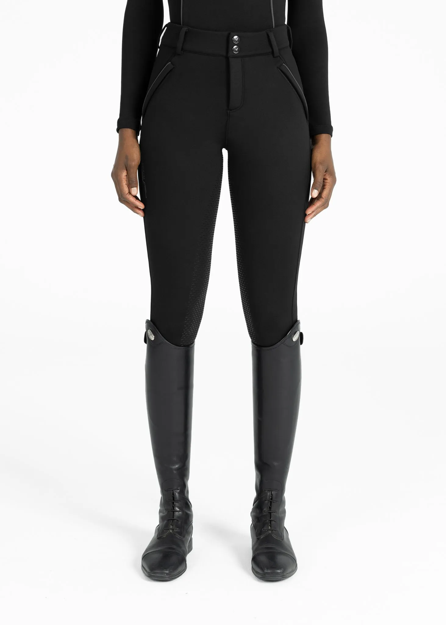 Arctic Fleeced Breeches (Black)