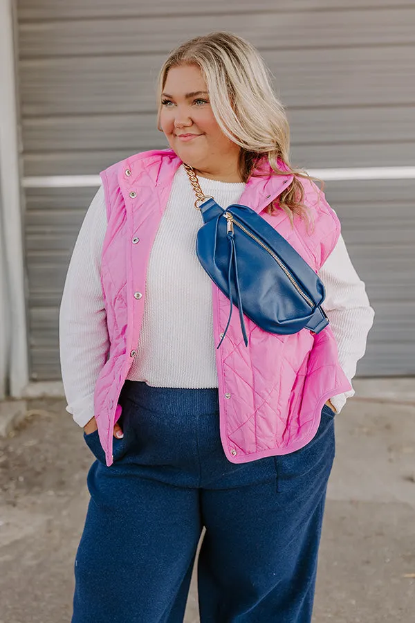 Aspen Plans Quilted Vest Curves