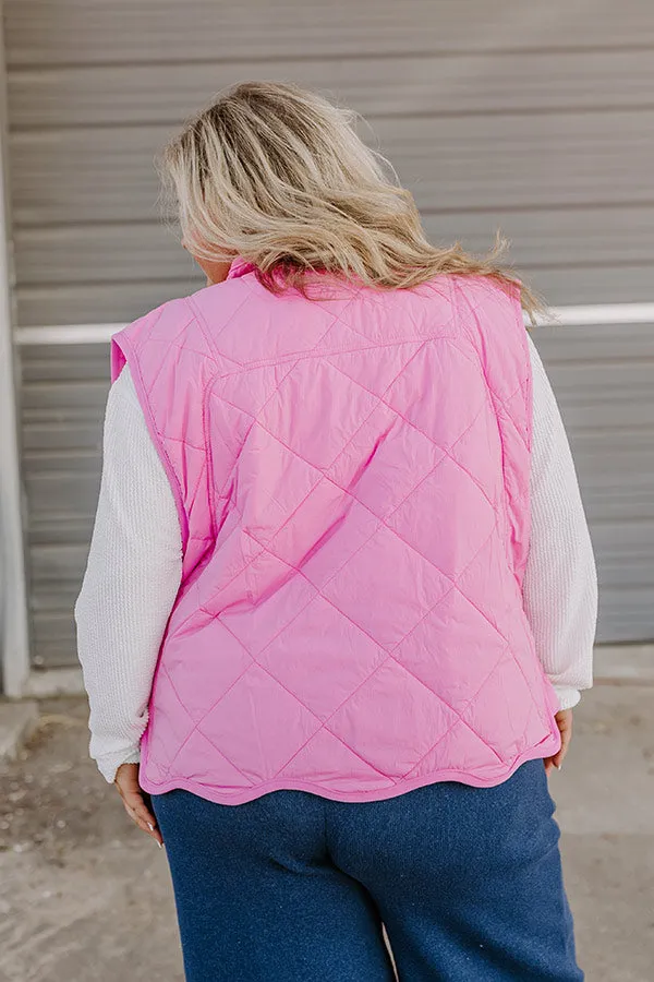 Aspen Plans Quilted Vest Curves