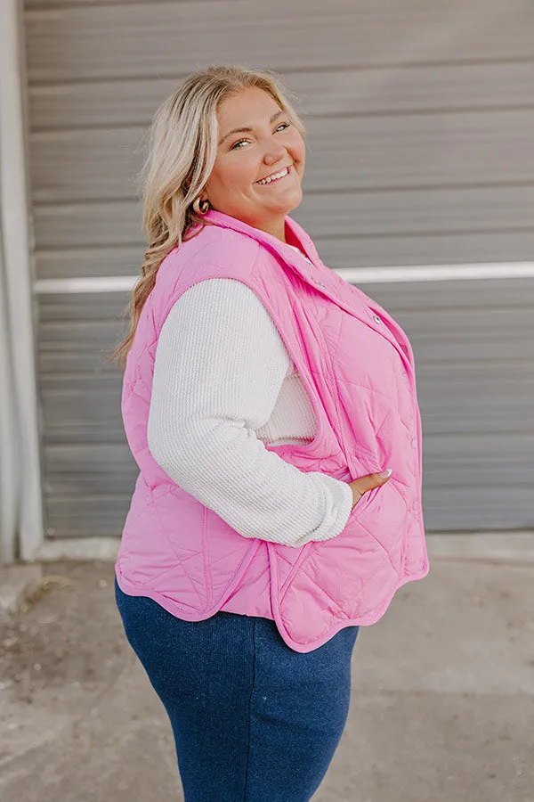 Aspen Plans Quilted Vest Curves