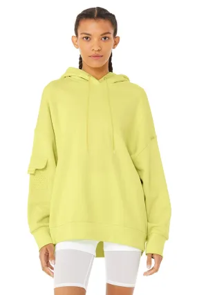 At Ease Hoodie - Neon Shock Yellow