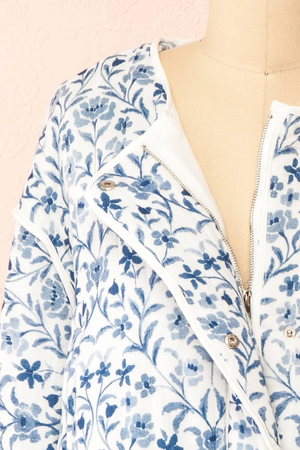 Azura | Quilted Floral Jacket