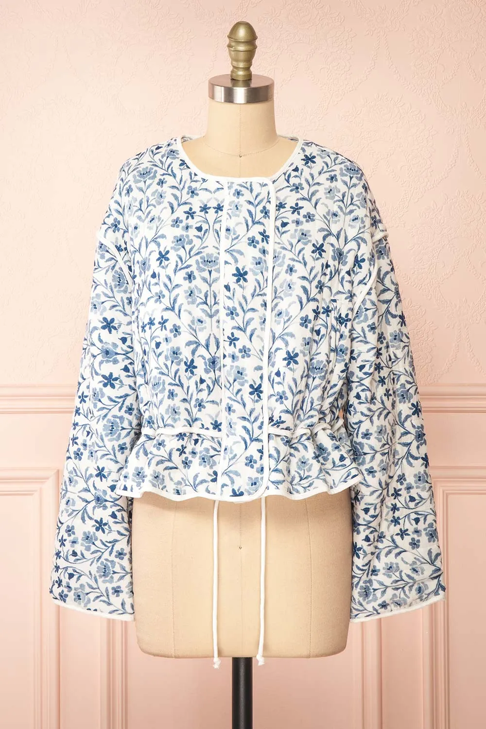 Azura | Quilted Floral Jacket