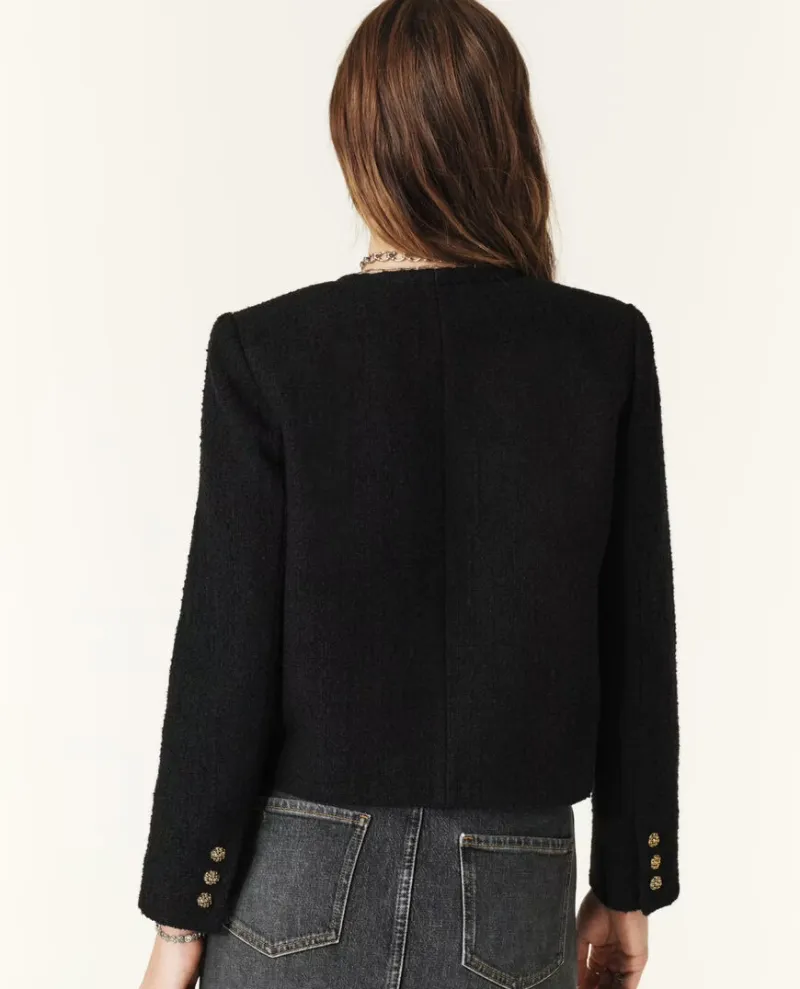 Ba&sh Meridth Black Short Jacket