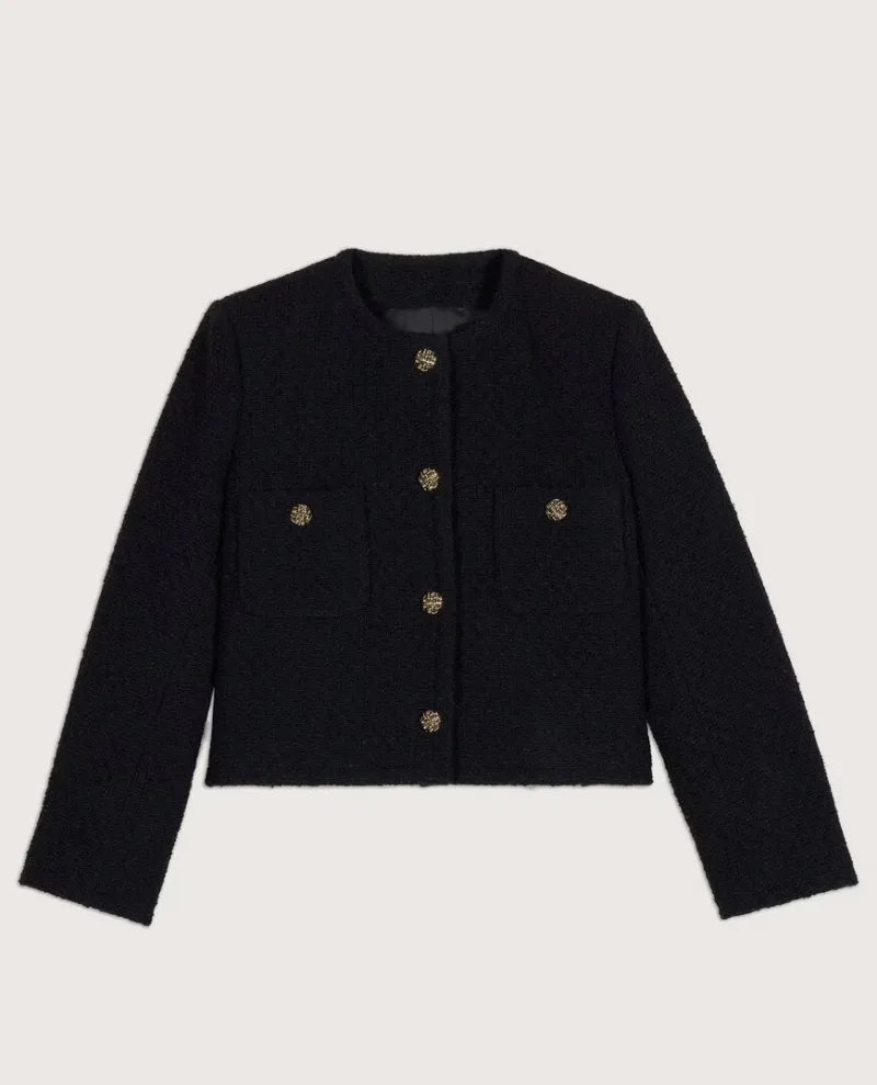 Ba&sh Meridth Black Short Jacket