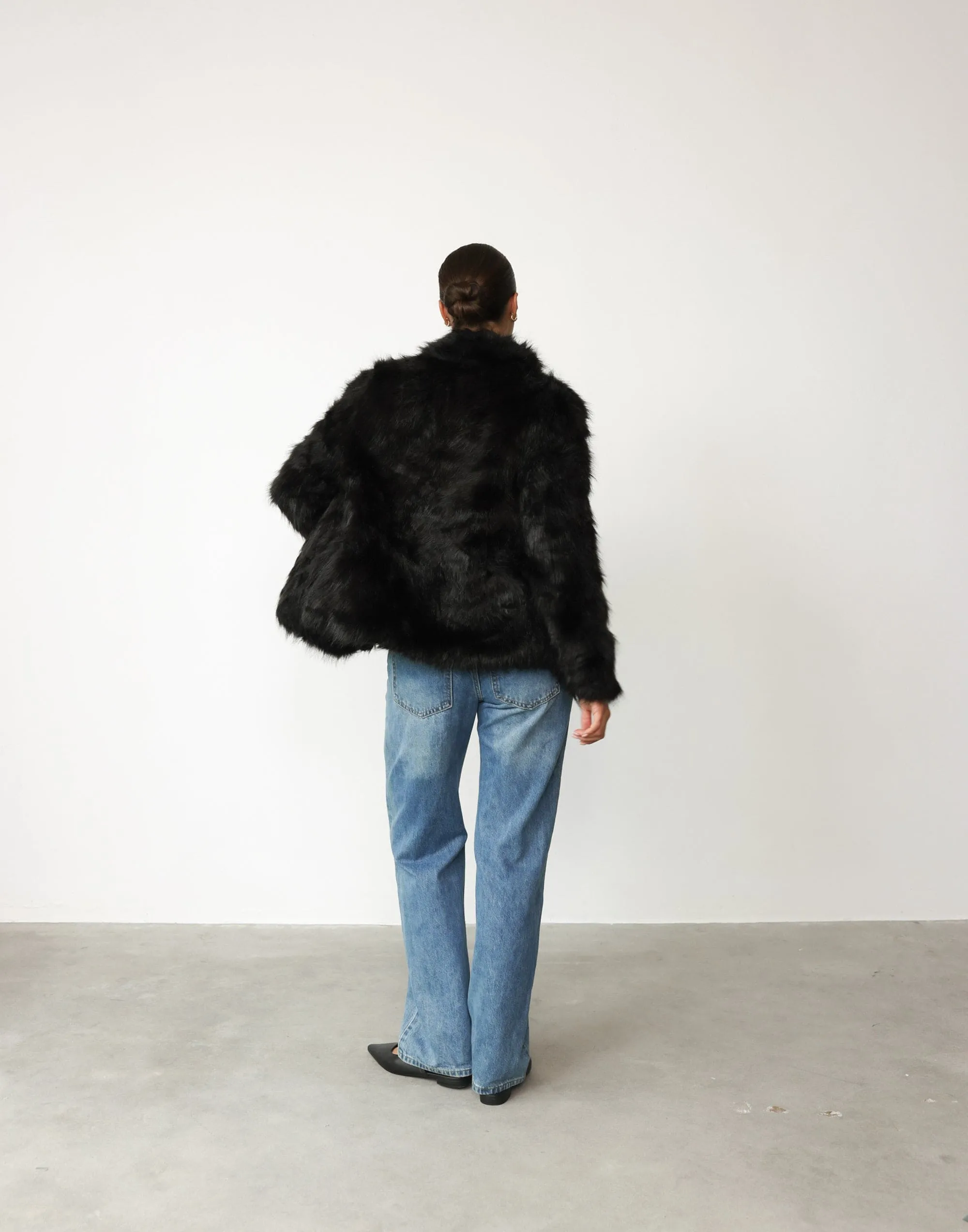 Bada Bing Faux Fur (Onyx) - By Lioness