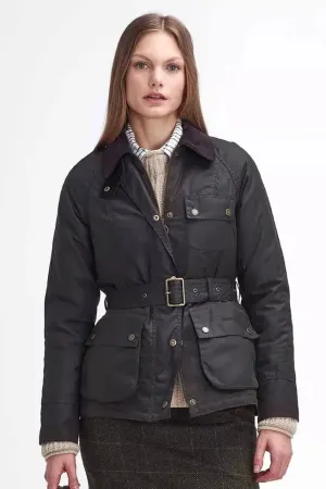 Barbour Classic Ladies Solway Zipper Wax Jacket LWX1407OL71