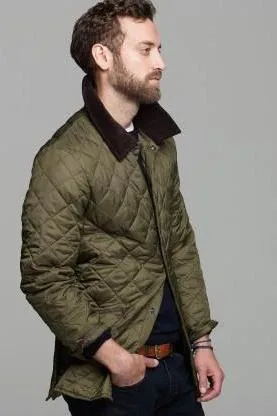 Barbour Quilt- Liddesdale-Men's Jacket-Olive-MQU0001OL91