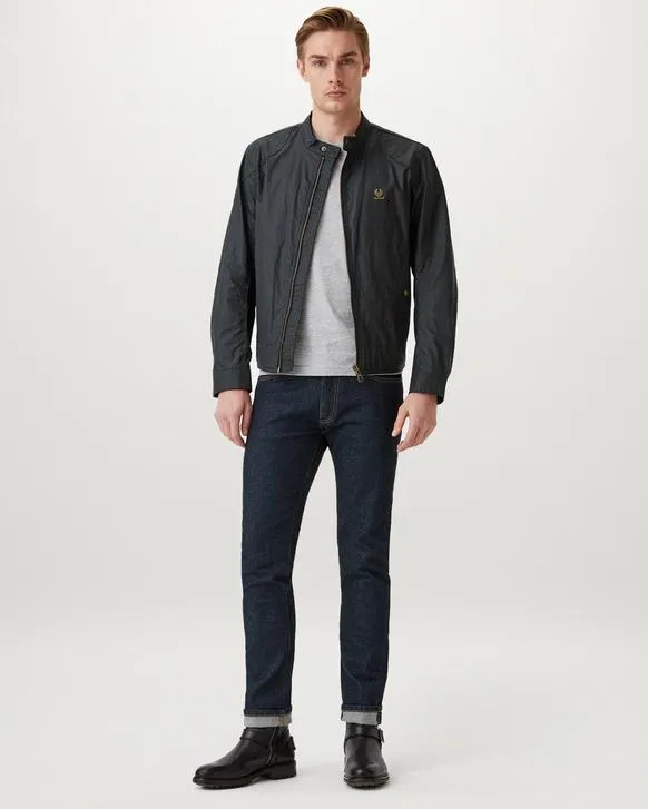 Belstaff Kelland Waxed Jacket in Dark Navy