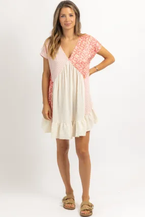 BLUSHING BABYDOLL DRESS