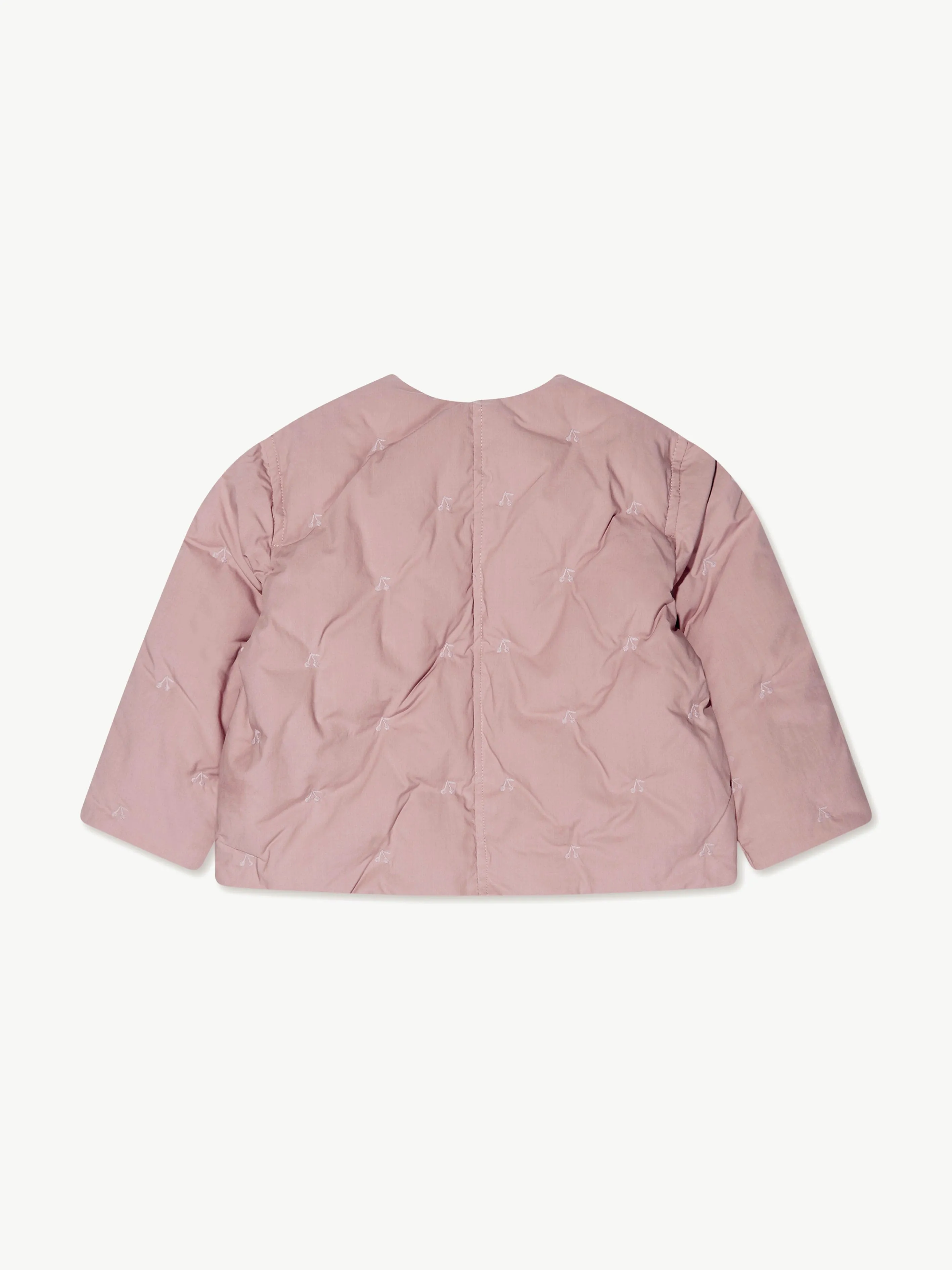 Bonpoint Girls Quilted Baila Jacket in Lilac