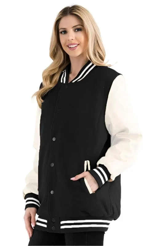 Boyfriend OverSize Letterman Jacket