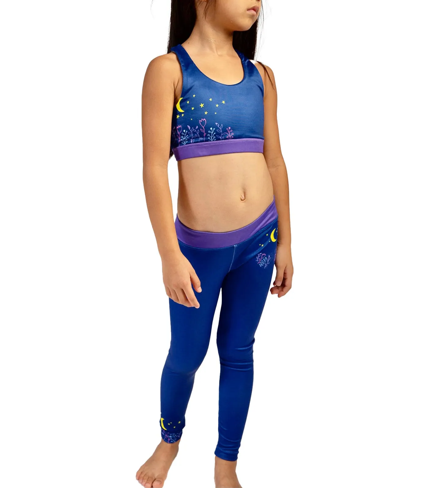 Brave Moon Sporty Bra - Navy