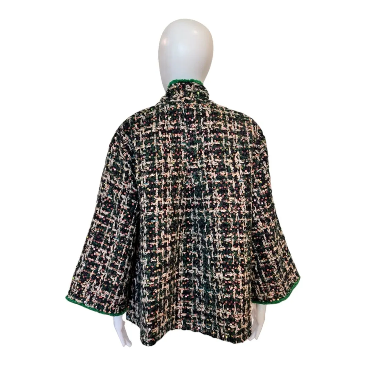 Bridget Tweed Jacket | Green