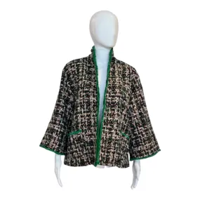 Bridget Tweed Jacket | Green