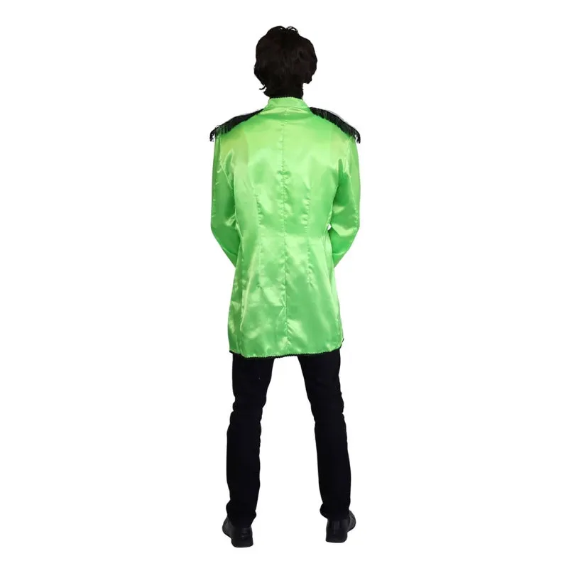 British Jacket  Green Mens Costume