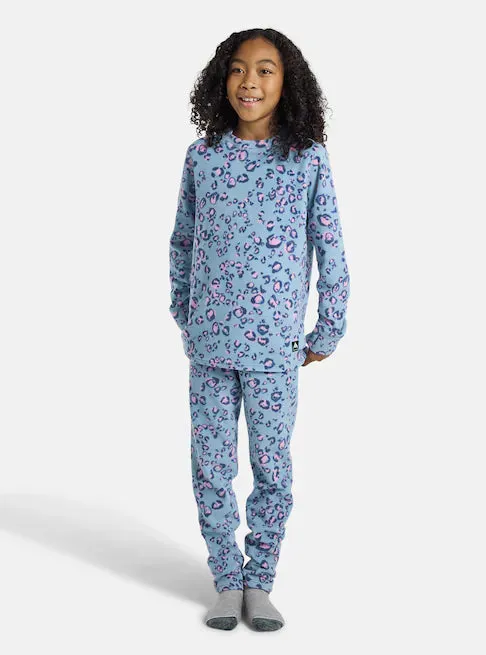 Burton 2025 Kids Heavyweight Fleece Set Cheetah