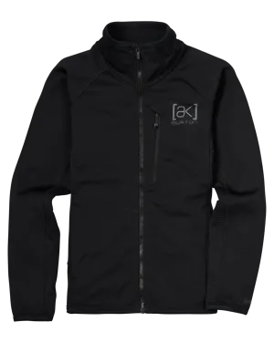 Burton Women's [ak]® Helium Power Grid™ Full-Zip Fleece - True Black