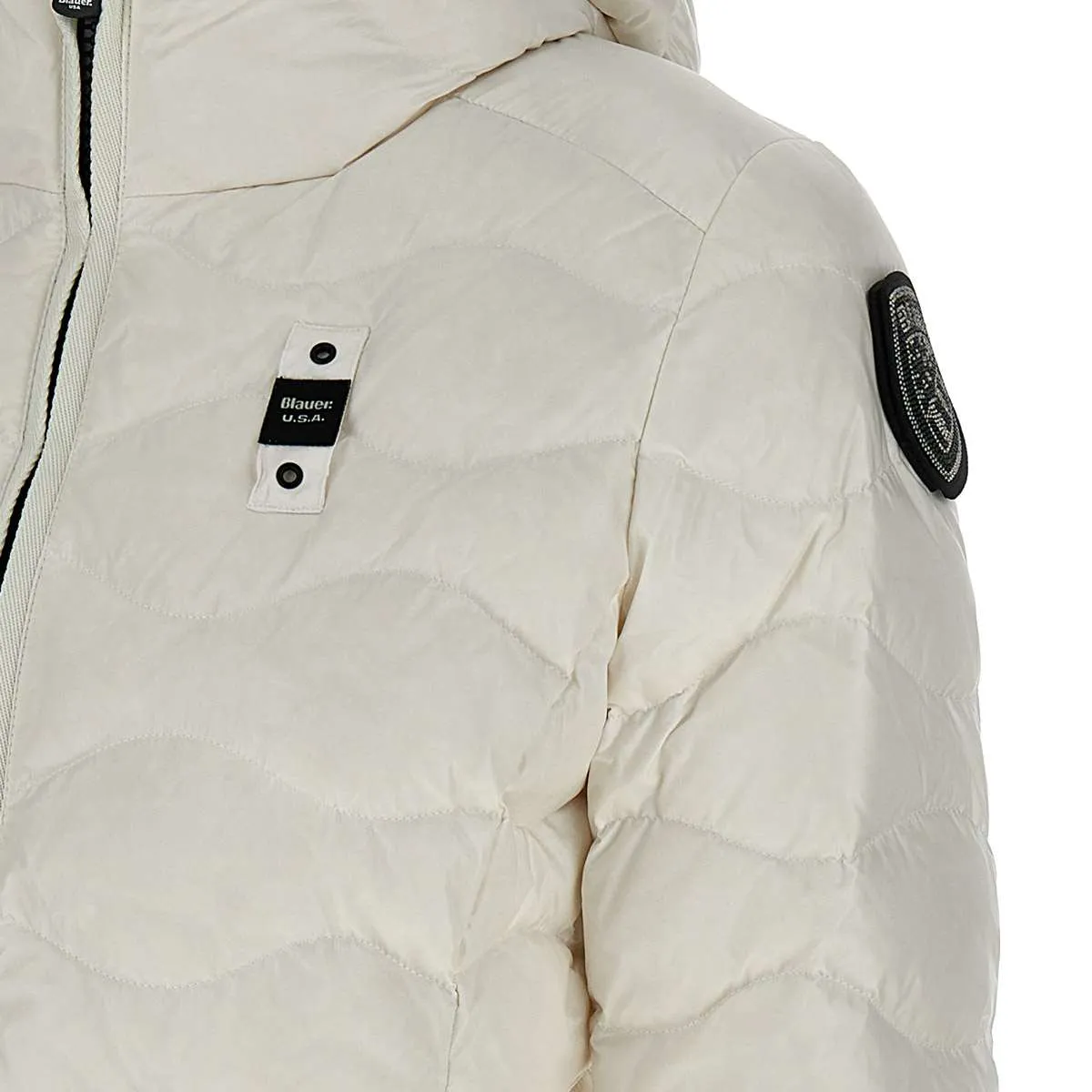 Camelia Ivory White Down Jacket