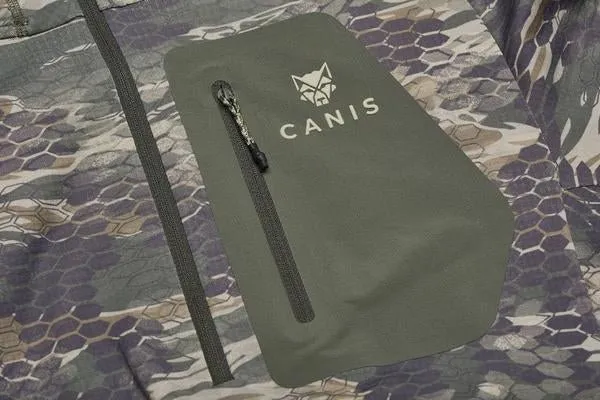 Canis Chamois Fleece Hooded Half-Zip