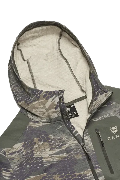 Canis Chamois Fleece Hooded Half-Zip