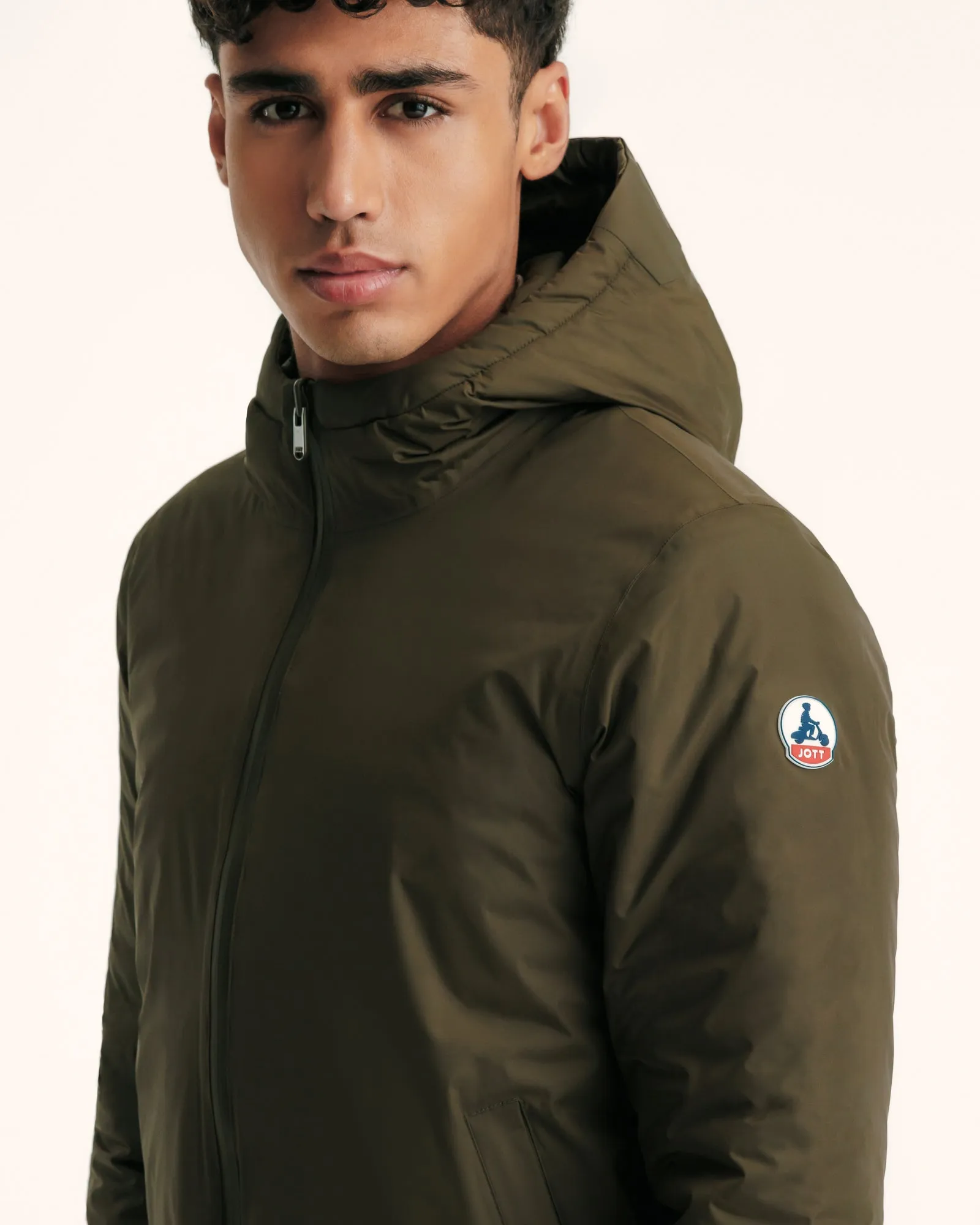 Chicago 2.0 Ultralight reversible hooded winter jacket Army