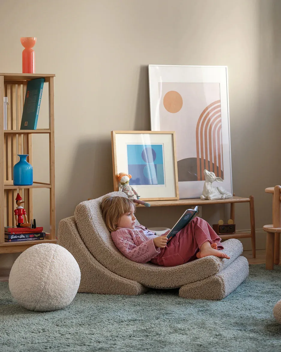 Children's modular moon chair Wigiwama Biscuit