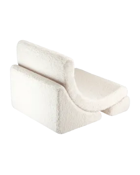 Children's modular moon chair Wigiwama Cream