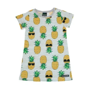 Cool Fruit Short Sleeve Dress - Fossil