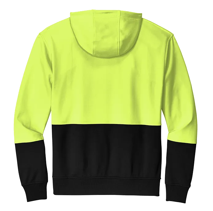 CornerStone Hi Visibility Men's Custom Fleece Pullover Hoodie