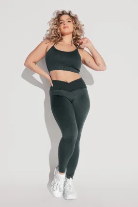 Crisscross Hourglass® Seamless Legging - Magical Forest