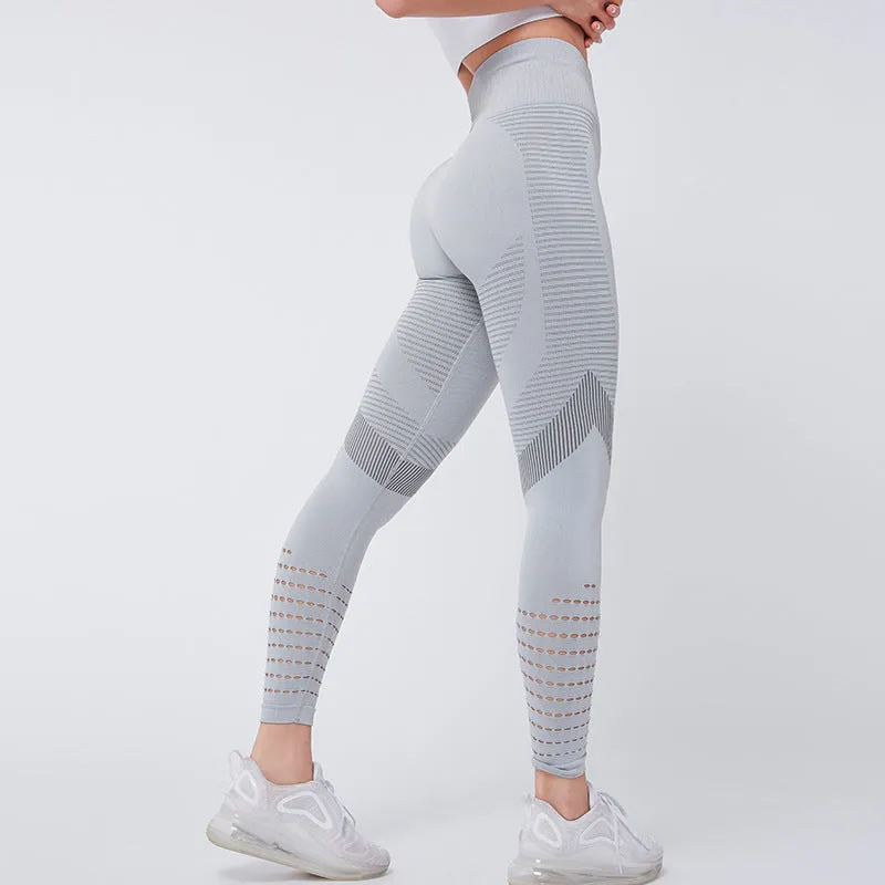 Cutout women's yoga trousers