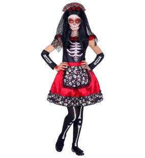 Day of the Dead Sugar Skull Costume Child's