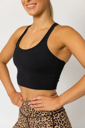 Deezi Active Extended Crop - Black