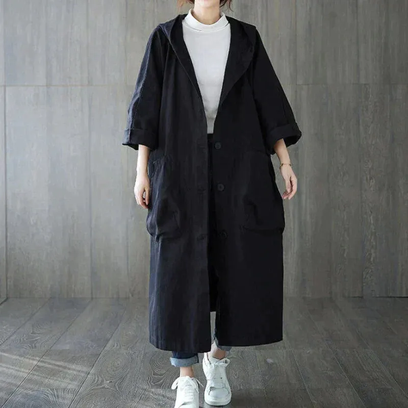 Delia | Oversized Trenchcoat