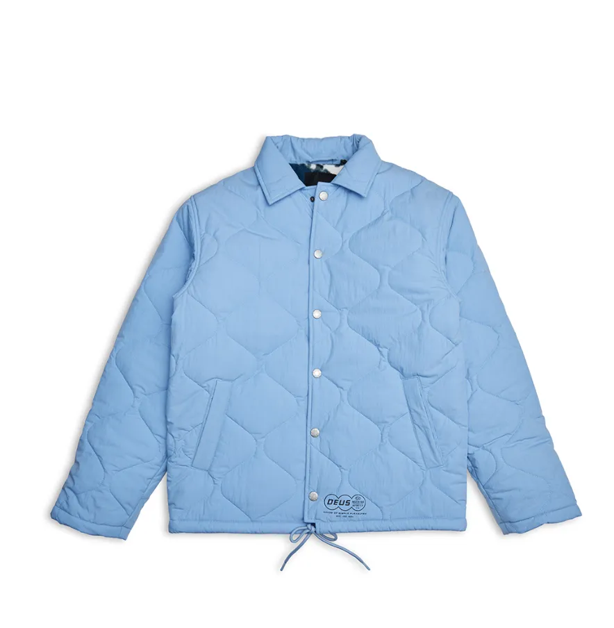 Deus Ex Machina Freddy Coach Jacket - Forever Blue