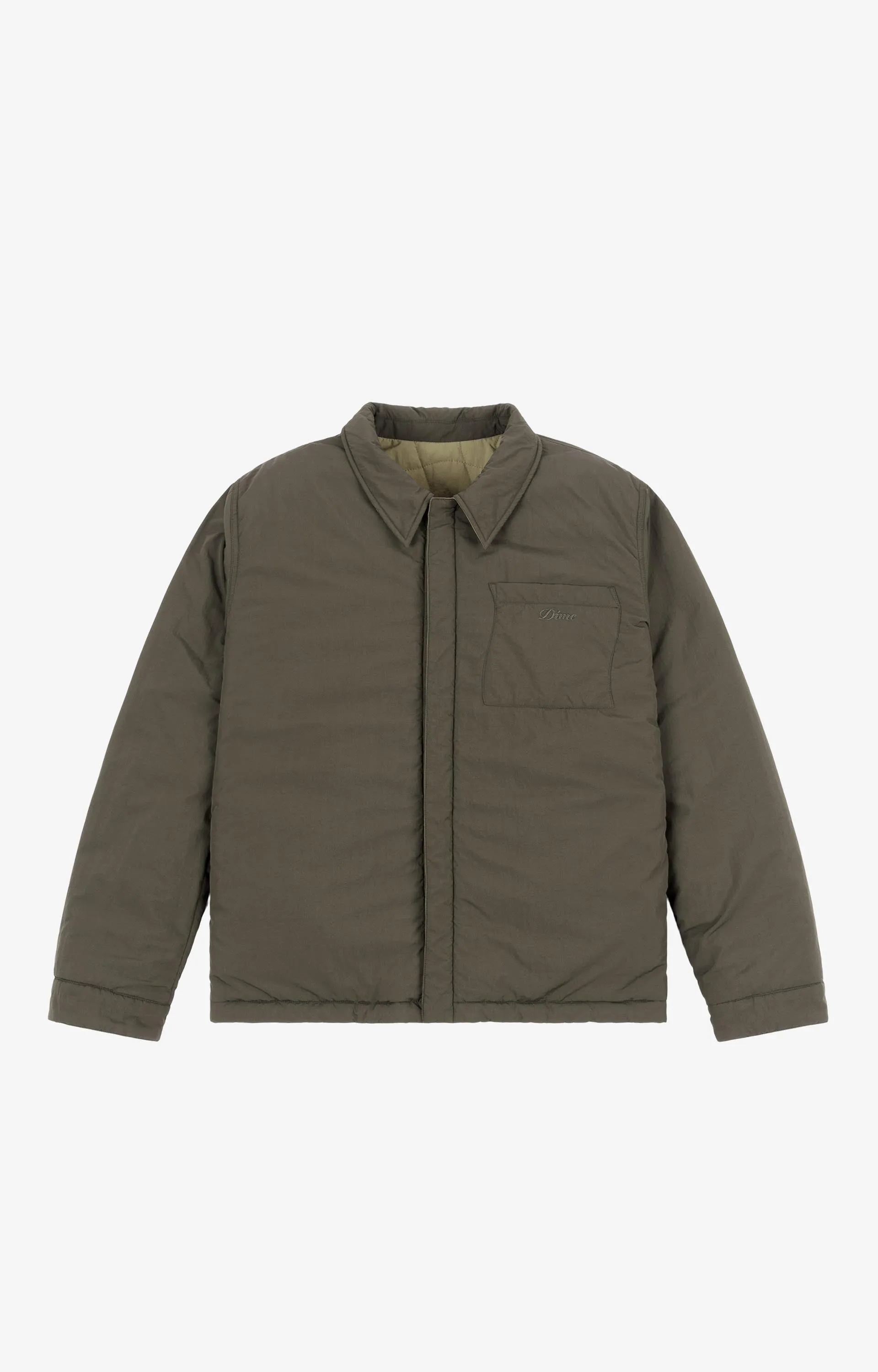 Dime Reversible Insulated Jacket, Moss Army