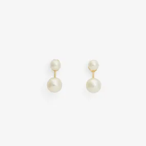 E7002P | White Pearl Sister Studs