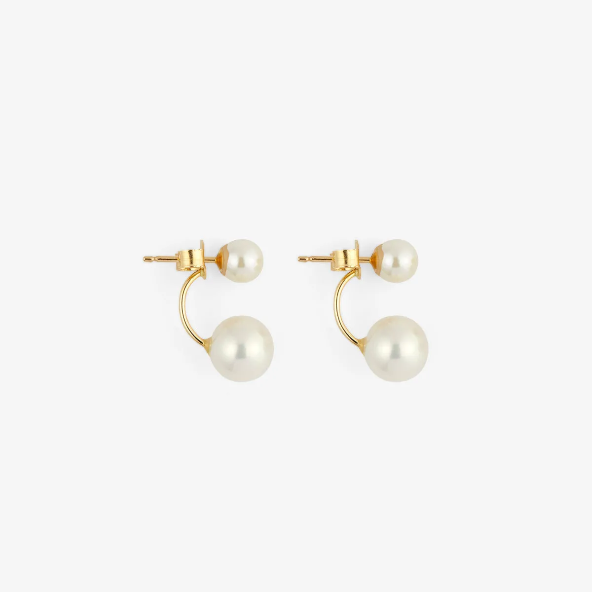 E7002P | White Pearl Sister Studs