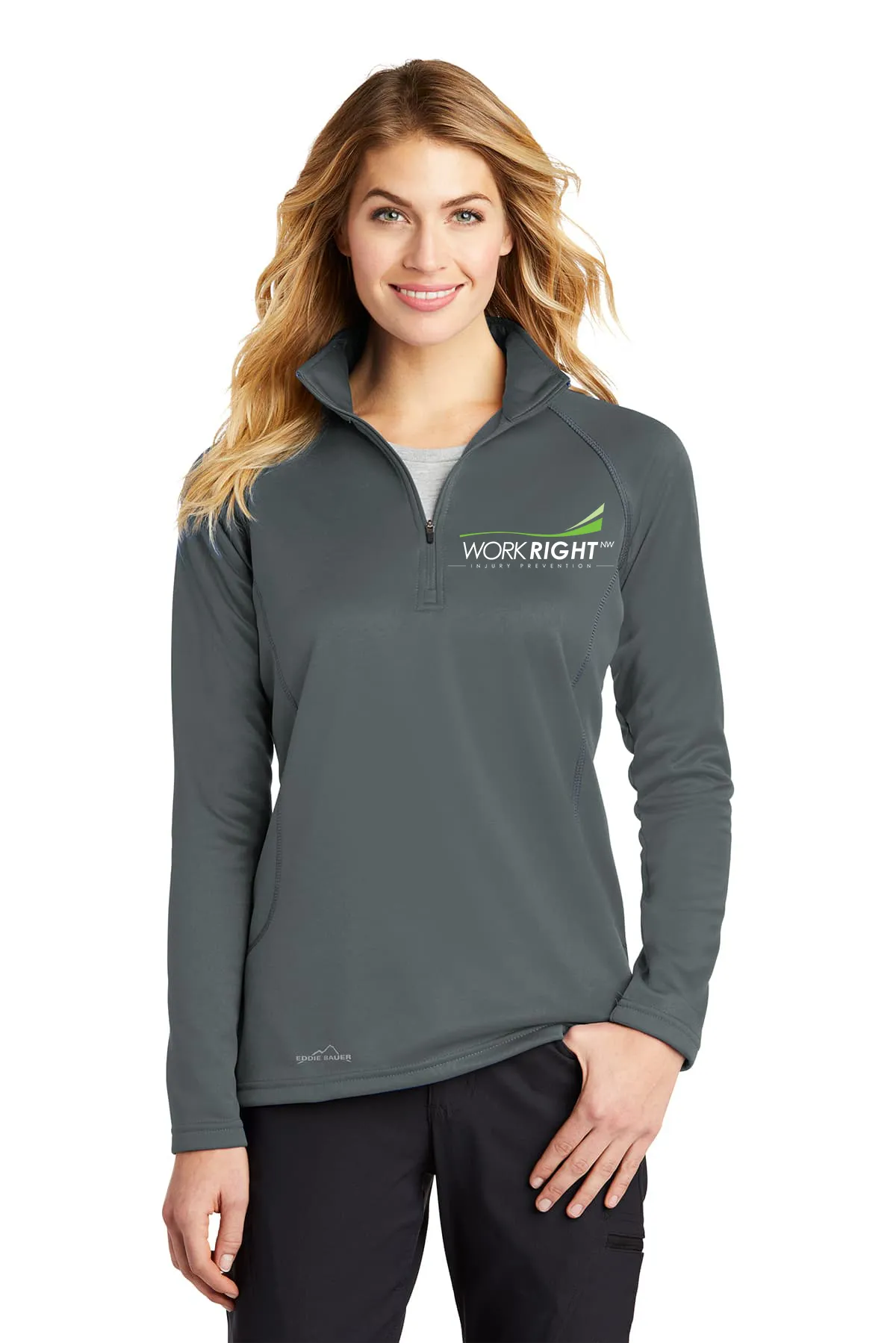 Eddie Bauer® Ladies Smooth Fleece Base Layer 1/2-Zip