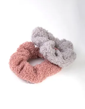 Fabric Teddy Pack Scrunchies