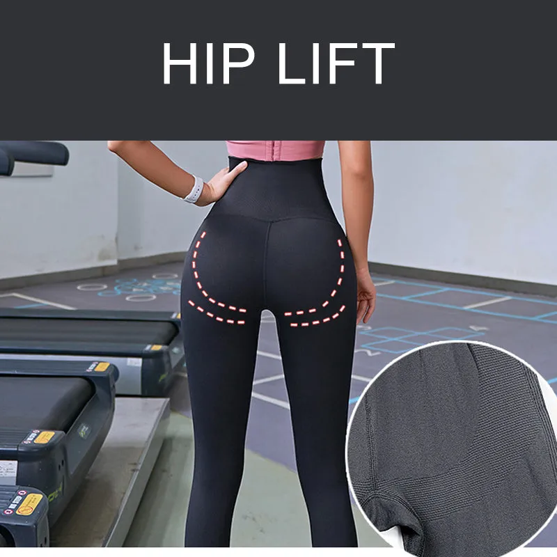 Female High Waist Elastic Yoga Corset Leggings