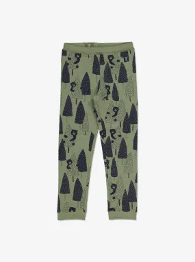 Forest Bear Kids Leggings